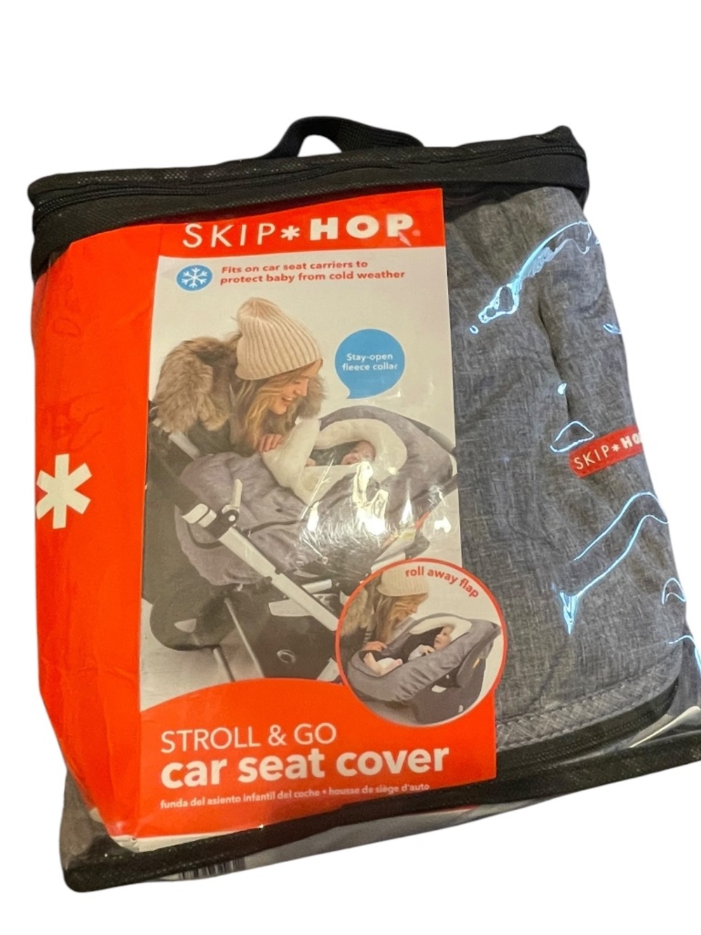 Skip hop Stroll and Go baby car seat cover New